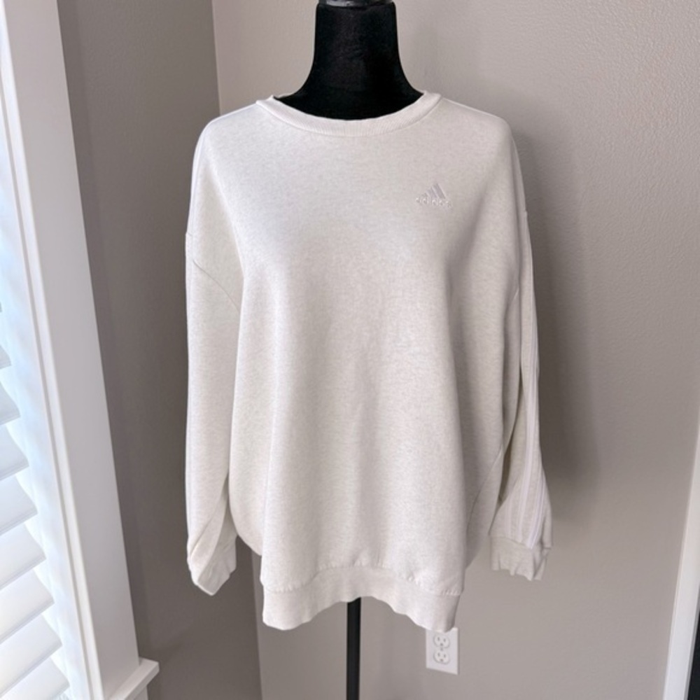 Adidas women’s size small oversized crewneck sweatshirt